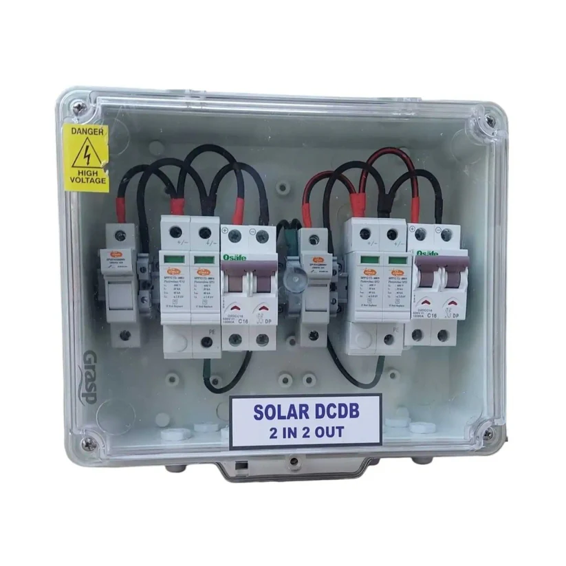 Solar DCDB Box 8-12KW 2MPPT-2 IN 2 OUT- Three Phase