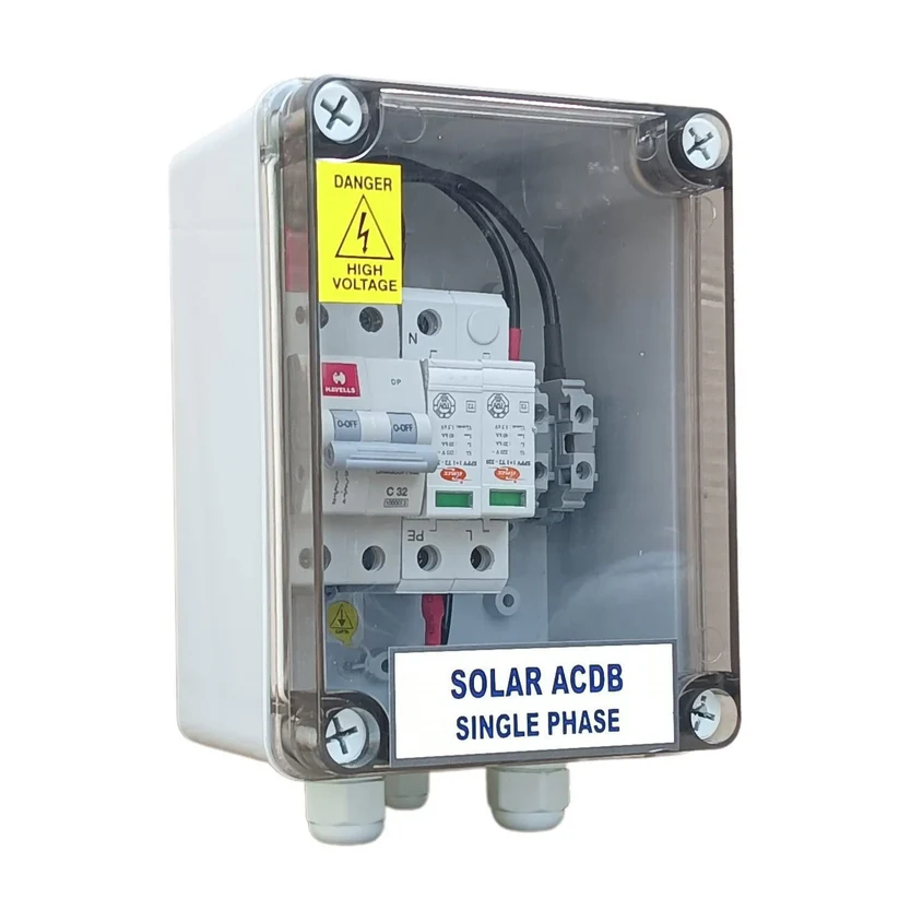 Solar ACDB Box 1-4KW 1MPPT - 1 Phase